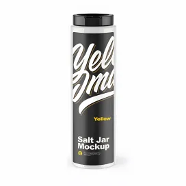 Clear Salt Jar